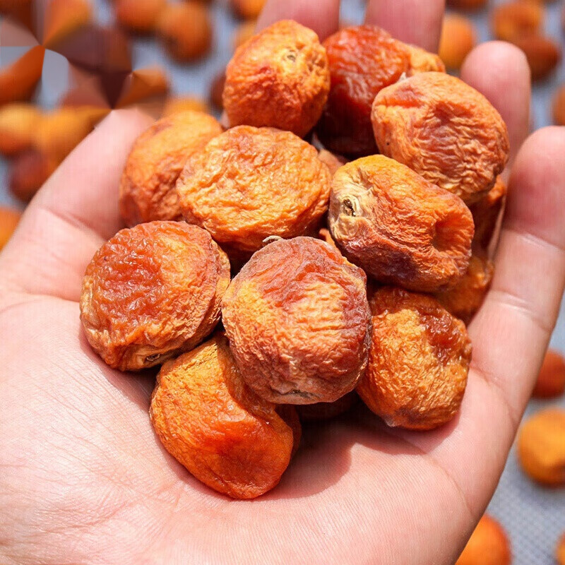 乐佳萱吊干杏干然天新疆特产2022年新货特树上干杏脯级新疆杏干 中果