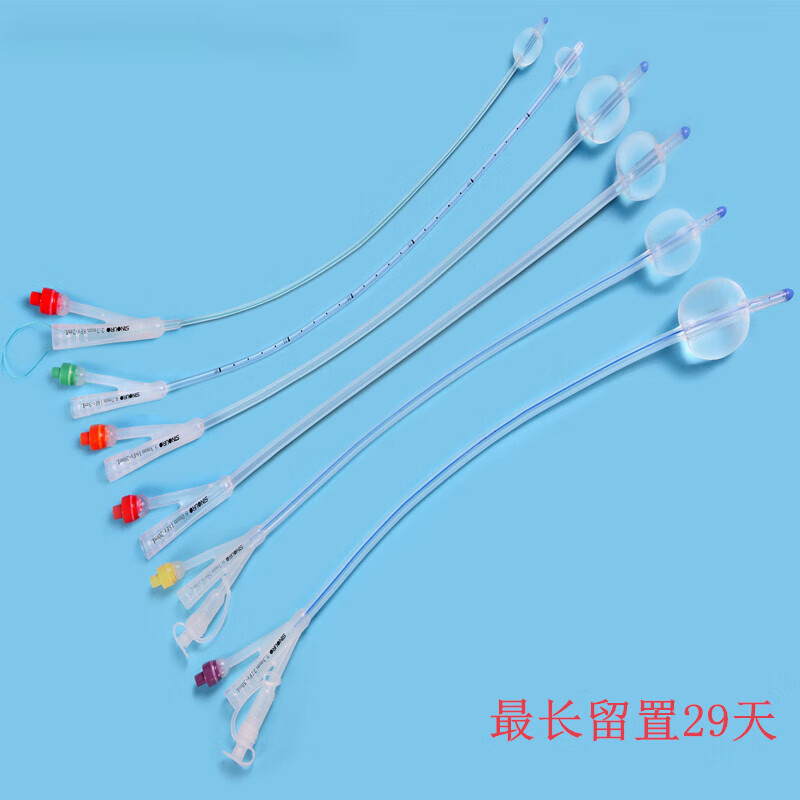 肾盂造瘘管 三腔导尿管带球囊硅胶成人儿童男女泌尿科医用无菌造瘘管