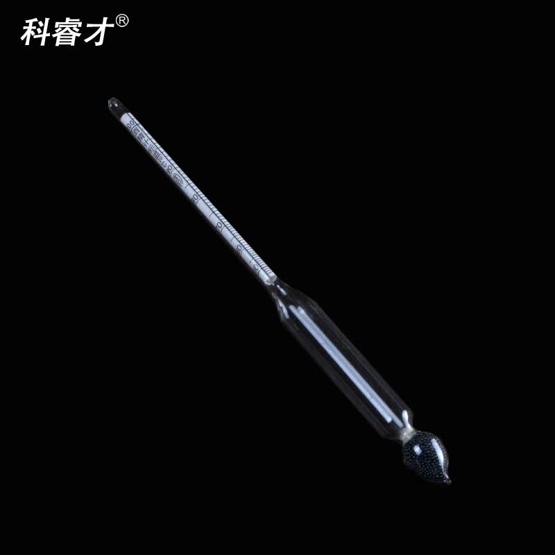 科睿才酒精计酒精密度计酒精比重计酒精度计快速测量酒精浓度计 单只0