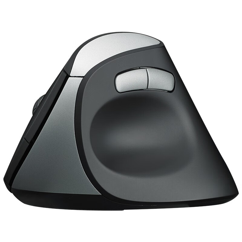 雷柏（Rapoo） MV20普通版 无线鼠标 垂直鼠标 办公鼠标 人体工学 笔记本鼠标 电脑鼠标 黑色