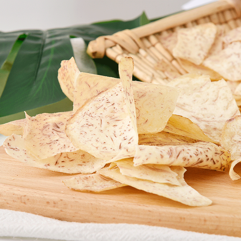 享鲜人香芋脆片干椒盐味原切芋头条 椒盐味 500g