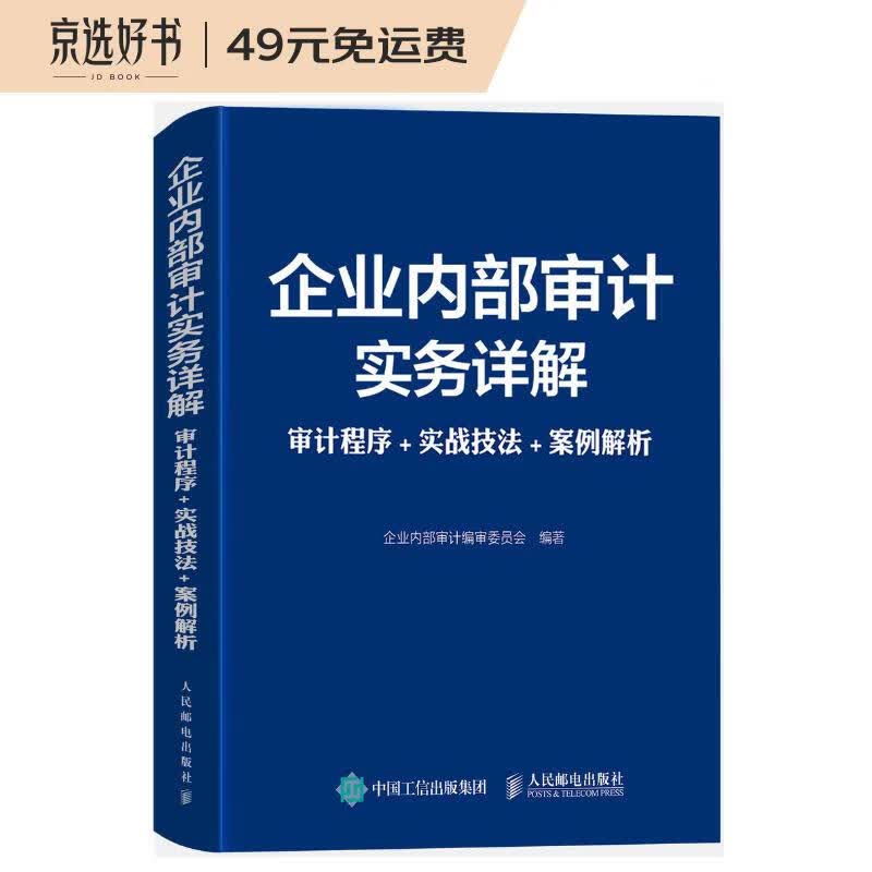 企业内部审计实务详解 审计程序 实战技法 案例解析