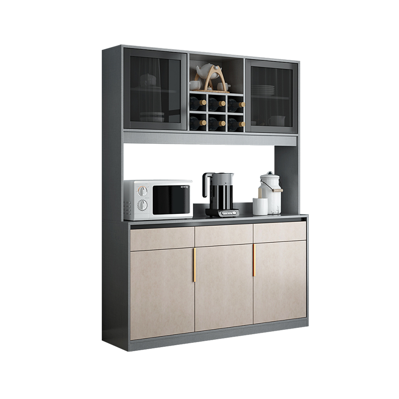 臻享家 餐边柜现代简约储物柜厨房柜子客厅备餐柜 餐边柜【1.2米】