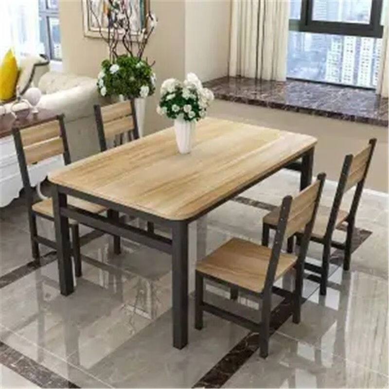 秋佳中药柜餐桌椅组合家用桌子吃饭桌子歺桌餐厅小户型餐桌套装出租房