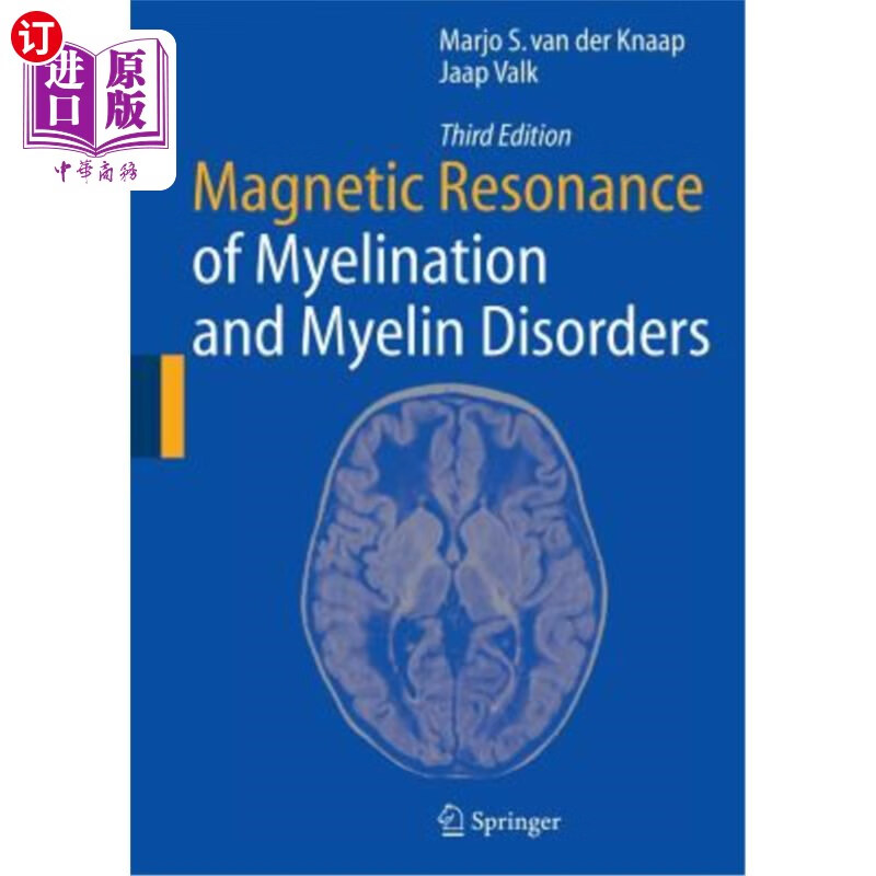 海外直订医药图书magnetic resonance of myelination and myelin
