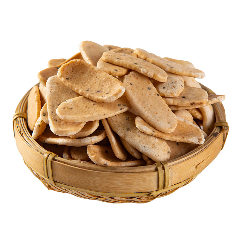 鲜有志浙江宁波特产非油炸年糕片胖条香酥干炒货8090后怀旧手工即食