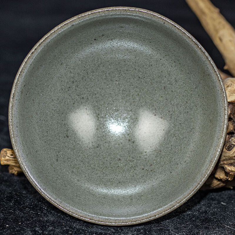 柴烧【灰贝盏】宋风古韵 季登华 建阳建盏 口径9 c30