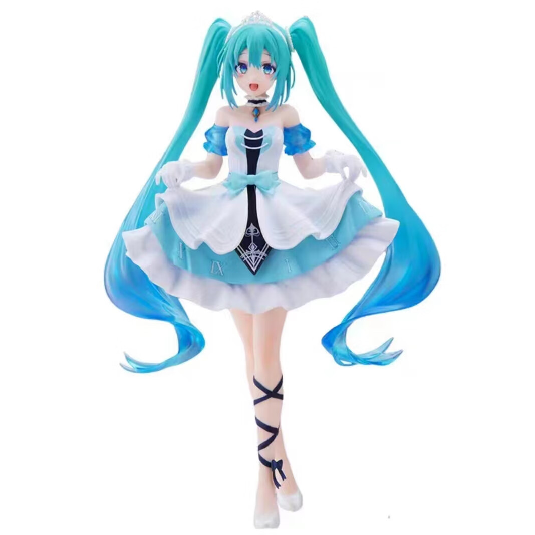 初音未来手办樱花兔耳美少女公仔玩偶景品学生生日礼物摆件 灰姑娘