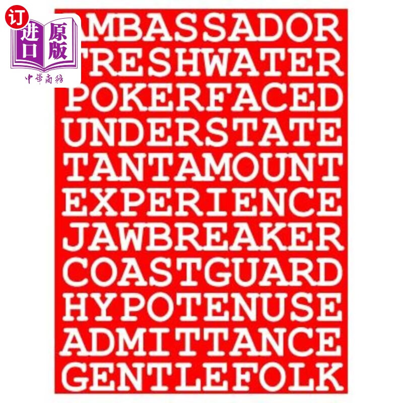 海外直订colorful ten-letter words 五彩缤纷的十字单词