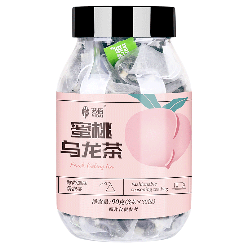 夏日必备|艺佰蜜桃乌龙水果花茶袋泡茶价格历史及销量趋势分析