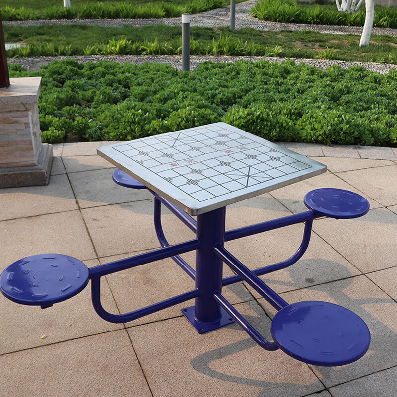 户外健身器材广场小区社区新国标公园室外公共老年人运动路径 棋牌桌