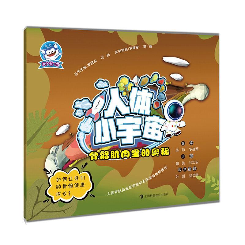 人体小宇宙:骨骼肌肉里的奥秘童书肌肉骨骼系统读物少儿图书