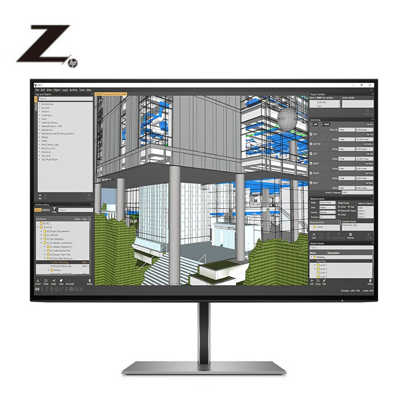 惠普推出 Z24n G3 工作站级显示器:16:10 比例,支持 USB-C 一线连