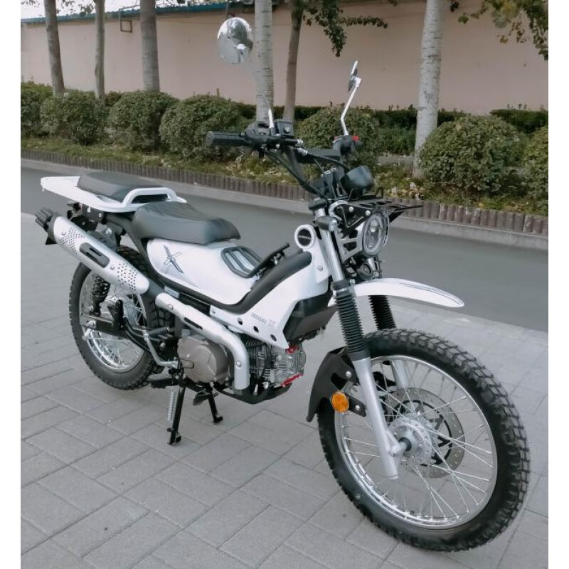 runtema现货重庆嘉陵穿越版二代摩托车coco cross -125x弯梁旅行越野