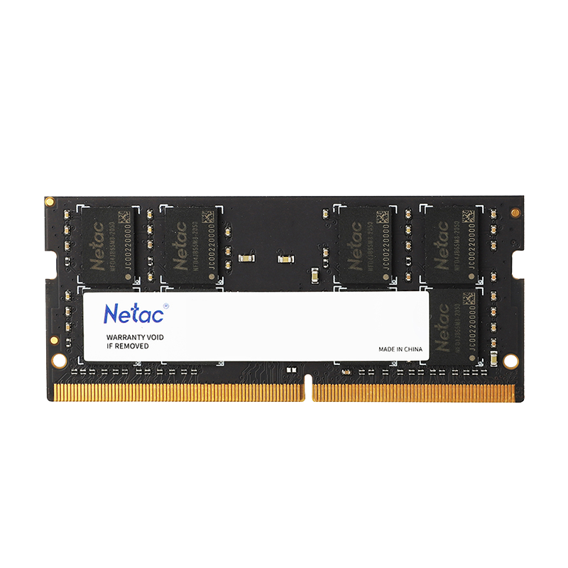 Netac 朗科 超光系列 DDR4 3200MHz 笔记本内存 普条 黑色 8GB