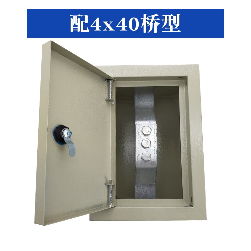 明装断接卡箱防雷接地测试箱防雷接地电阻测试点挂墙式接地测试盒定制