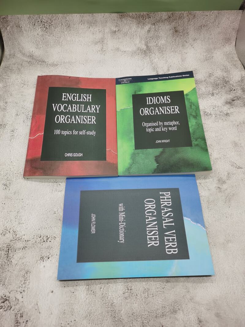 english vocabulary/phrasal verb/idioms organiser 英 english