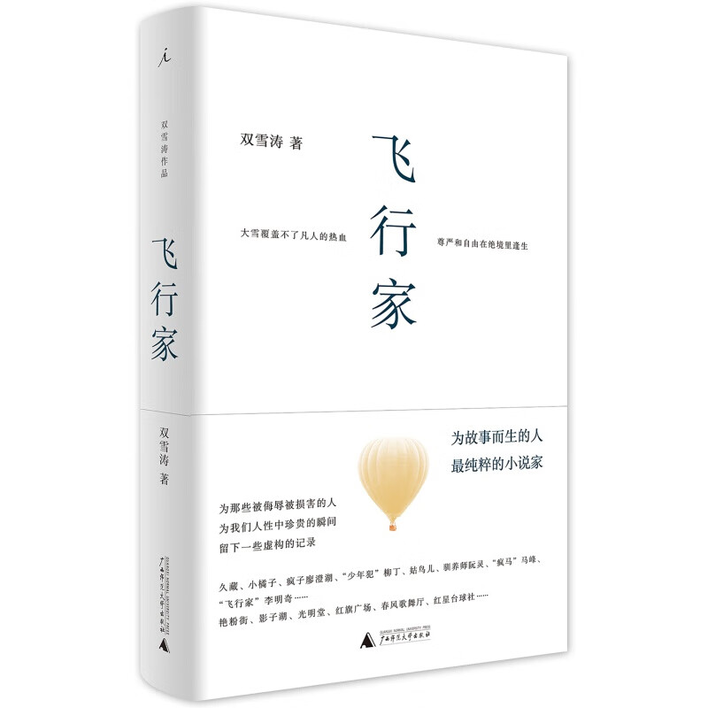 聋哑时代 飞行家 翅鬼 猎人 双雪涛 刺杀小说家原著 理想国图书旗舰店 飞行家