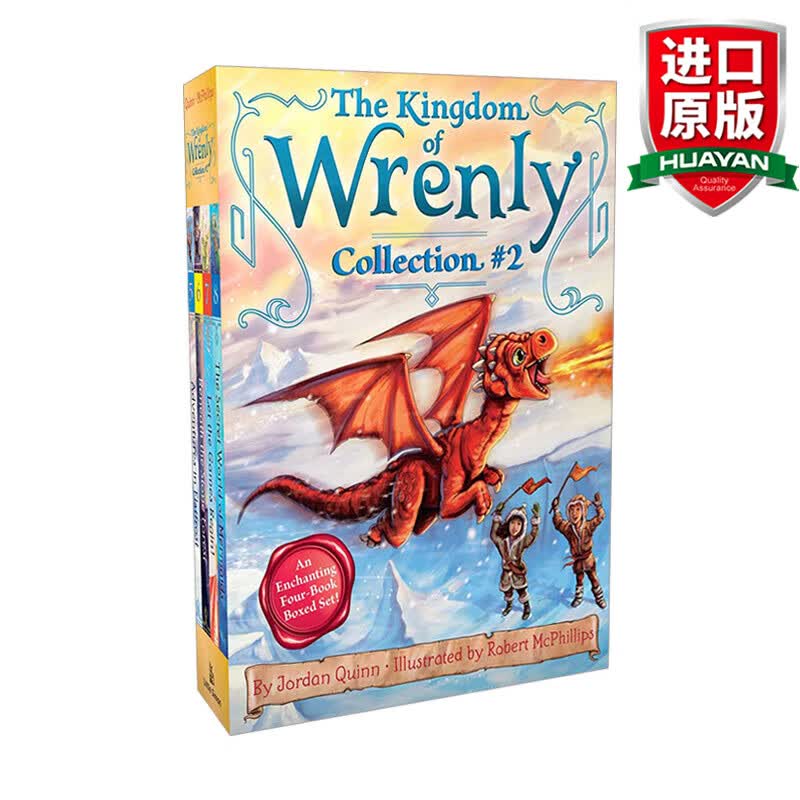 The Kingdom of Wrenly Collection #2 英文原版小说 儿童魔法故事套装#2 英文版 进口英语原版书籍