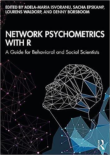 使用r进行网络心理测量:行为与社会科学家指南network psychometrics