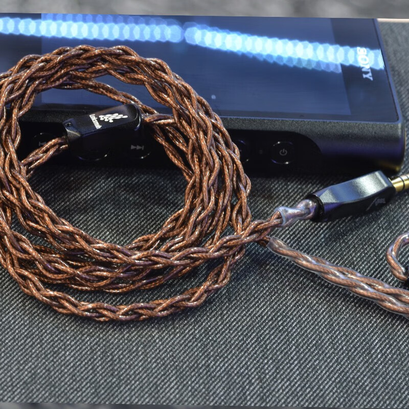 线艺匠mmcx耳机线适于IE300 IE200 IE600 IE900平衡线TYPE4结构416芯耳机4.4平衡耳机升级线 Type-C接口 适用于森海IE200/IE300/IE600