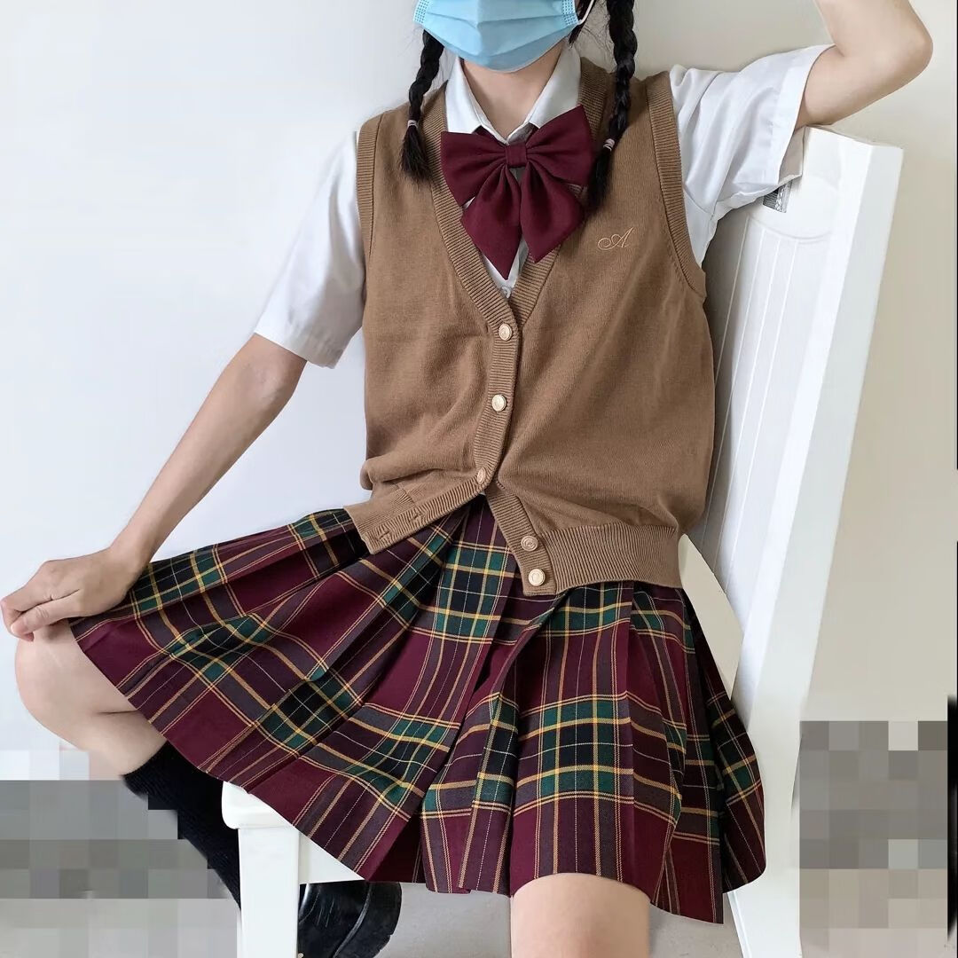 山楂树jks/深夜幻境jk制服套装成品布格裙日系学院风套装女学生秋千