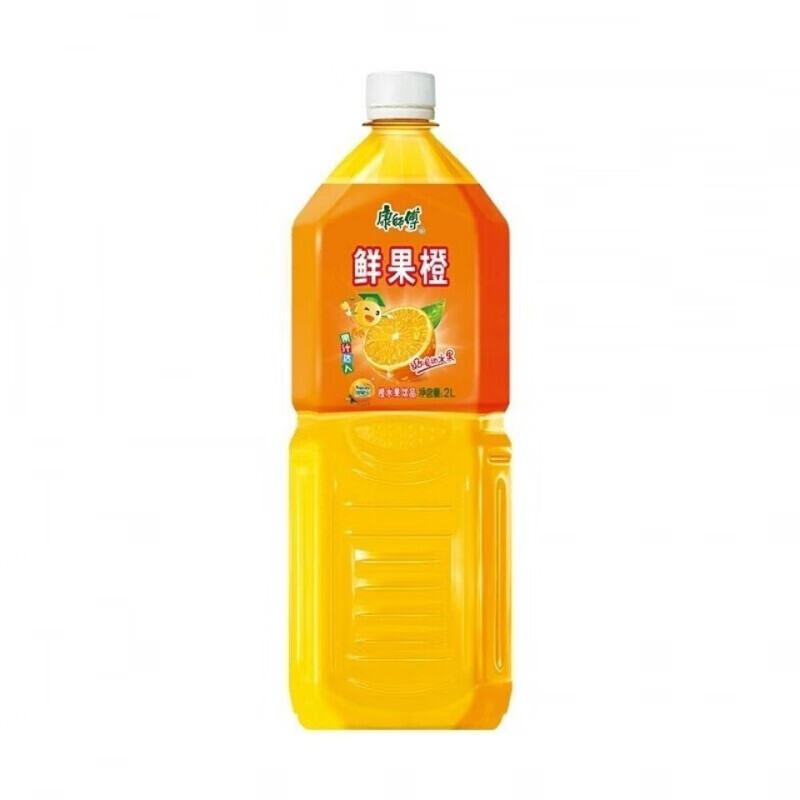 师傅橙汁 2l*3瓶/6瓶 鲜果橙饮料橙汁水果饮品夏日