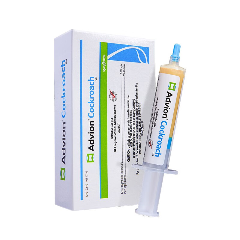 ADVION美国蟑螂药胶饵家用全窝端大小通杀厨房神器连环灭杀蟑饵剂 advion蟑螂胶饵30g/支