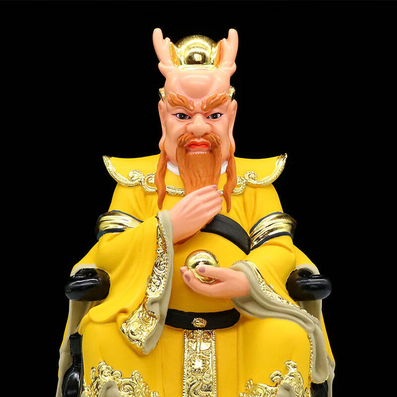 树脂神像四海龙王像东海龙王南海龙王像龙五爷家用供奉摆件 16寸东海