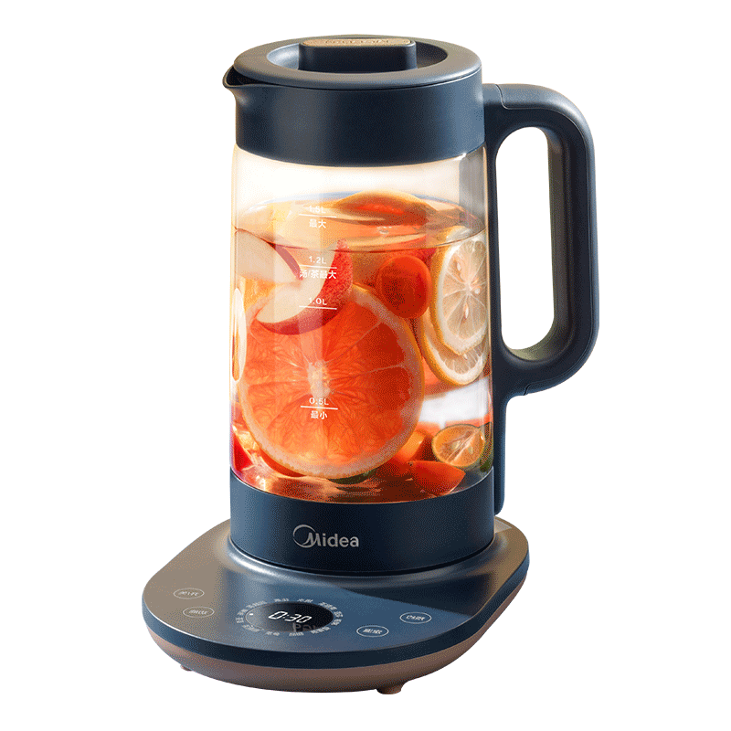 美的(midea)养生壶净润电水壶烧水壶煮茶器 1.