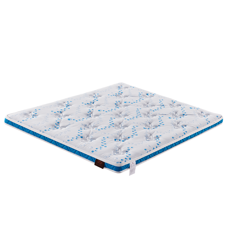 Sweetnight 儿童床垫天然椰棕乳胶1.2米1.5m1.8榻榻米高低床棕垫 托比蓝色(6cm)针织透气面料+环保椰棕 900mm*1900mm