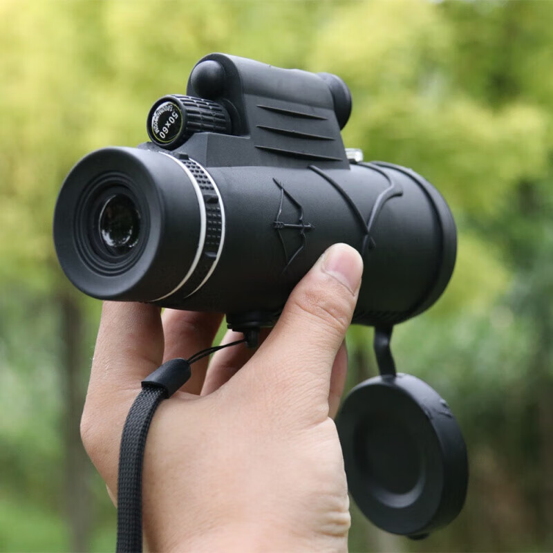 halebor高倍高清微光夜视手机拍照演唱会望远镜户外单筒望远镜 带灯