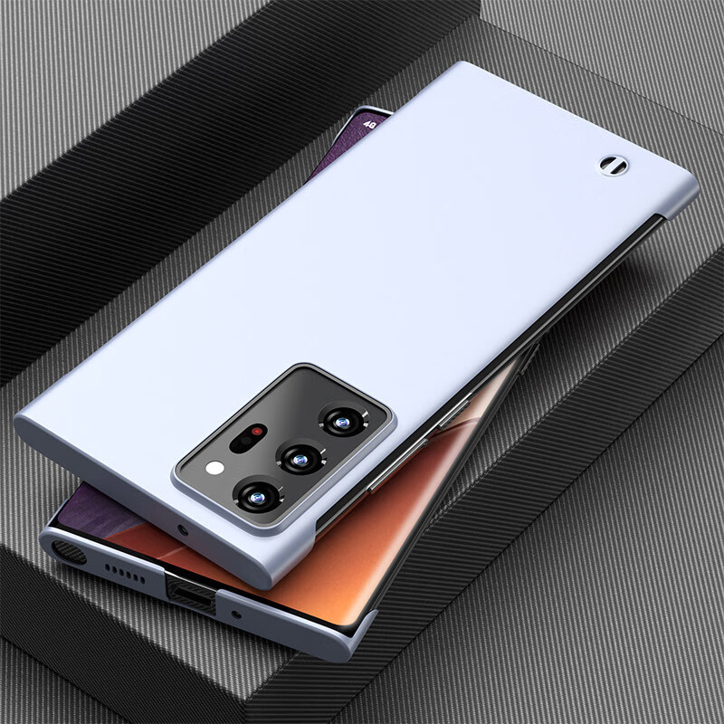 梓昂 三星note20ultra手机壳无边半包硬壳note20新款潮壳note20u手机