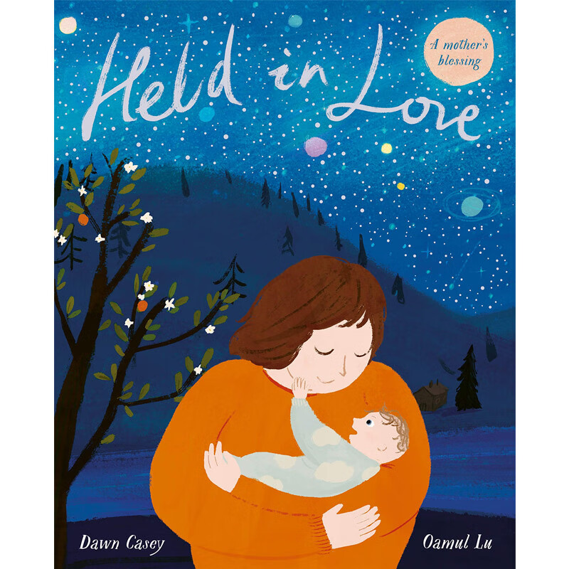 原版】卤猫怀抱之爱held in love 平装绘本母爱亲情亲子关系绘本oamul