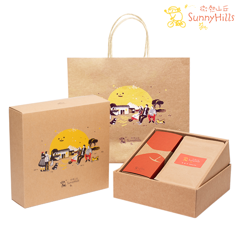 微热山丘苹果酥45g*5颗黄金乌龙茶台湾网红零食糕点节日伴手礼盒