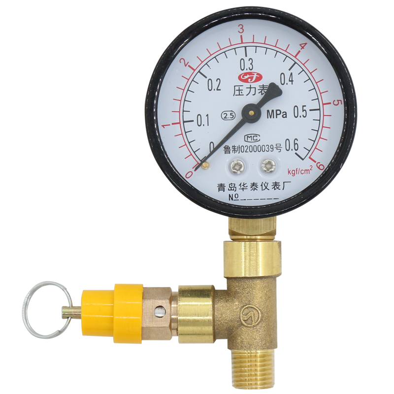 零度海洋壓力罐水塔用全自動配件2分壓力開關(guān)控制器壓力表三通安全閥水泵 雙簧開關(guān)1.2-2.4kg