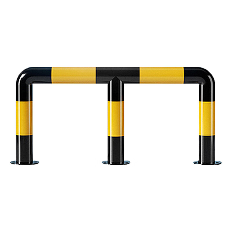 颖欢u型钢管挡车器停车位防撞护栏止退器车轮限位器阻车器倒车栏杆114
