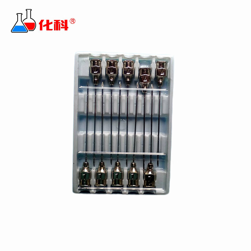 化科 加厚注射器玻璃针筒 玻璃取样器 7号针尖头-10支/盒-10盒起订