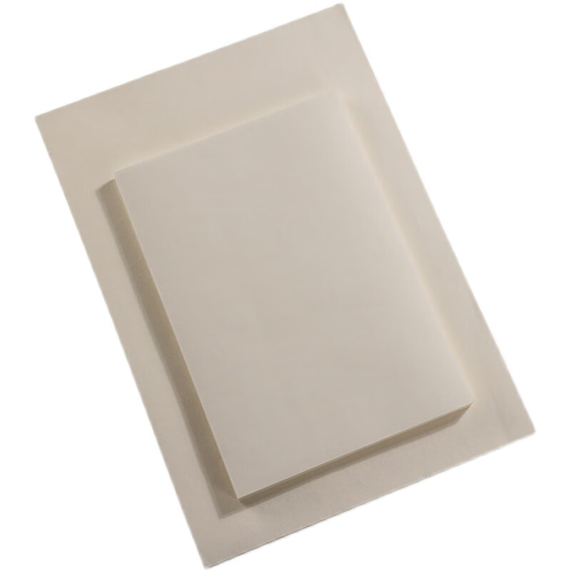 特美刻a4宣纸可打印半生半熟A3熟宣毛笔字书法专用纸喷墨激光喷绘纸打印纸 白色生宣100 A4加厚[买] 白色半生半熟100张