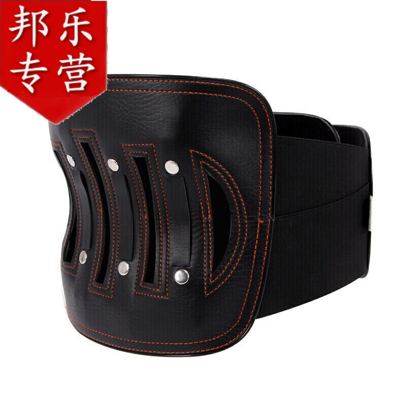 合佳 醫(yī)用腰椎挺 腰間盤(pán)突出 帶鋼板 腰托腰圍鋼板腰椎間盤(pán)固定帶保暖 腰椎挺 L（2尺3-2尺8）