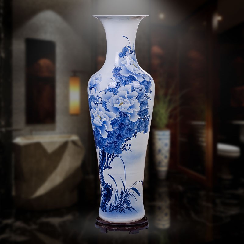 青花牡丹 1米单个价格