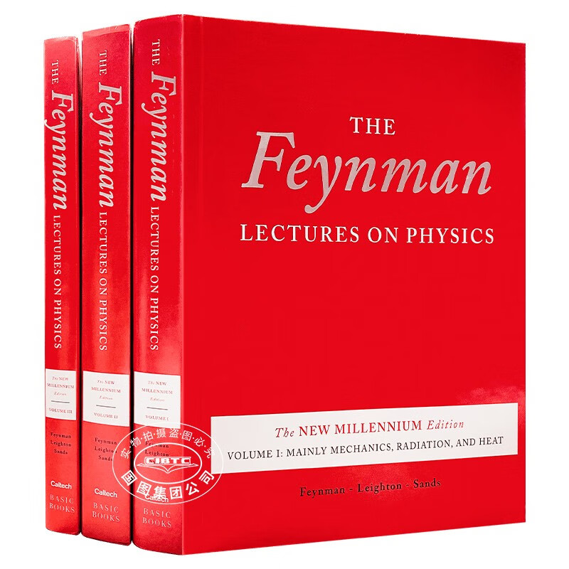 现货 费曼物理学讲义合集3册精装 The Feynman Lectures on Physics Set