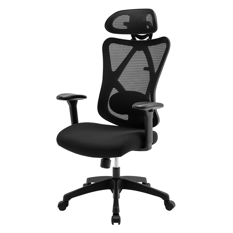 永艺沃克D1 人体工学椅 电脑椅办公椅子 老板椅躺椅 学习座椅旋转椅靠背可躺 宿舍办公室书房工作座椅 沃克-黑色-海绵坐垫【无货】