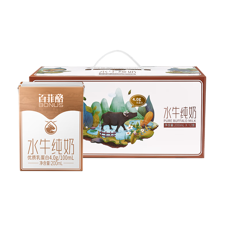 ˫11��plus��Ա������ȯ:�ٷ���ˮţ��ţ�� 200ml*12��*3��