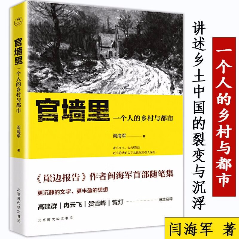 【包邮】官墙里：一个人的乡村与都市 阎海军随笔集关于一个村庄里的中国书籍