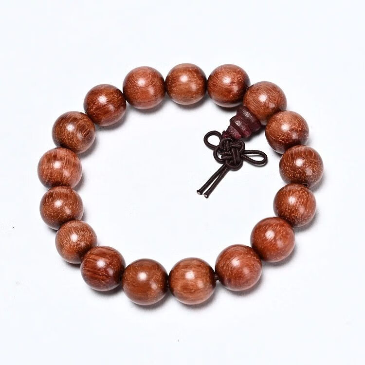 越南黄花梨手串 缅甸黄花梨木手串佛珠男女士红木文玩手链海南黄花梨