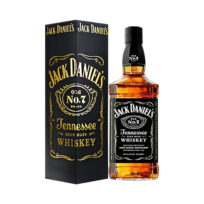 御玖轩  杰克丹尼700ml（Jack Daniels）经典美国田纳西州进口原瓶威士忌洋酒 杰克丹尼700ML