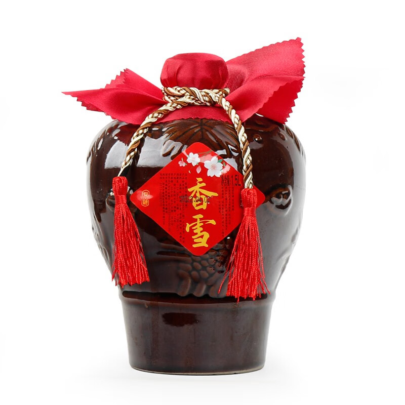 安稳绍兴产黄酒十二年陈香雪酒1.