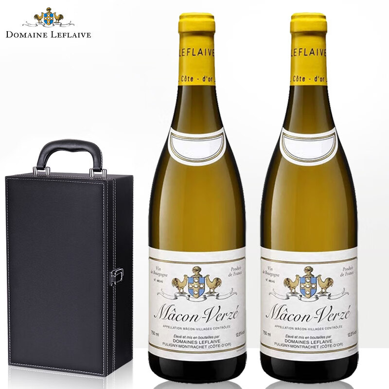 勒弗莱leflaive 霞多丽 勒弗莱酒庄 双鸡干白葡萄酒750ml 马贡韦尔兹