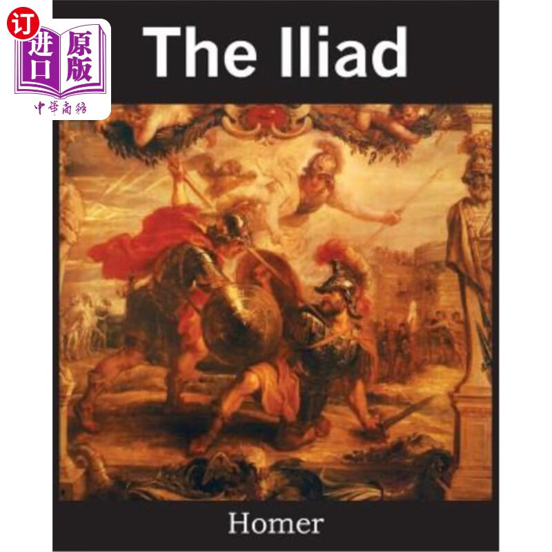 海外直订the iliad 《伊利亚特》